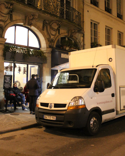 The first food truck has made a dent into French palate. Food Trucks 2